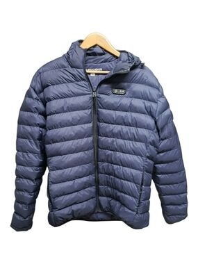 PTAHDUS Men's Heated Puffer Jacket Navy Blue Size 2XL XXL - NO BATTERY